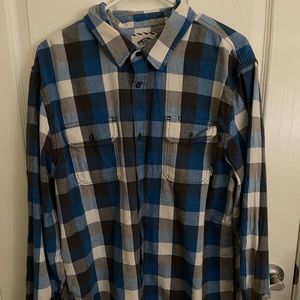 Men's Vans Plaid Flannel Long Sleeve Shirt Size XXL